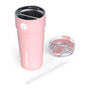 30oz DUAL BEVERAGE TUMBLER - Splitflask: 2-In-1 Stainless Steel Tumbler