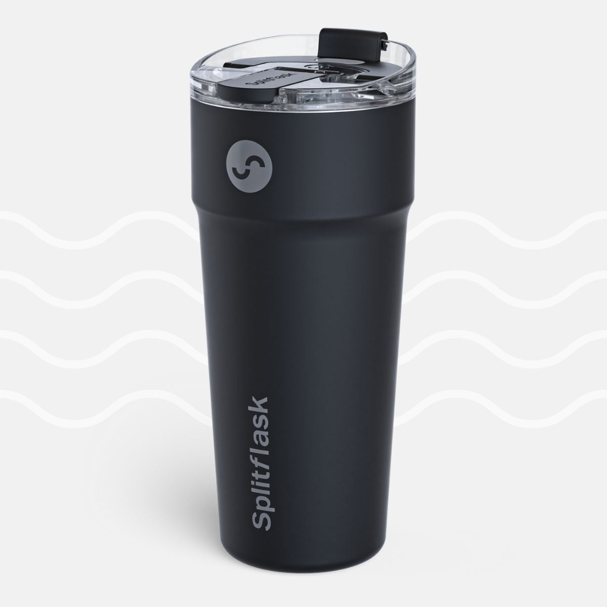 30oz Tumbler with Handle and 2-in-1 Straw Lid, Stainless Steel Iced Coffee  Cup Car Tumbler, Double Vacuum Insulated Tumblers Water Bottle for Commute