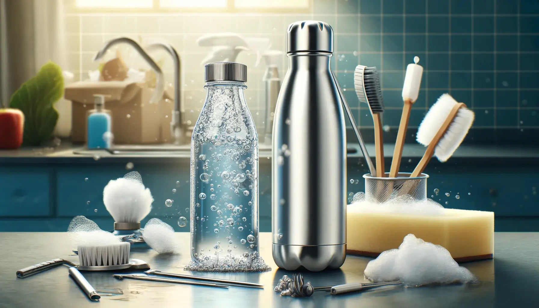 How to Clean Stainless Steel Water Bottles and Lids
