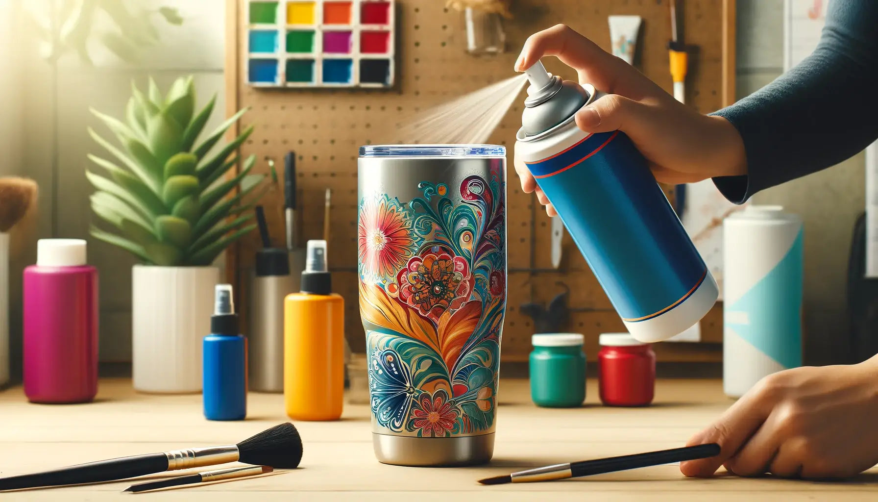 How to Seal Paint on Stainless Steel Tumblers
