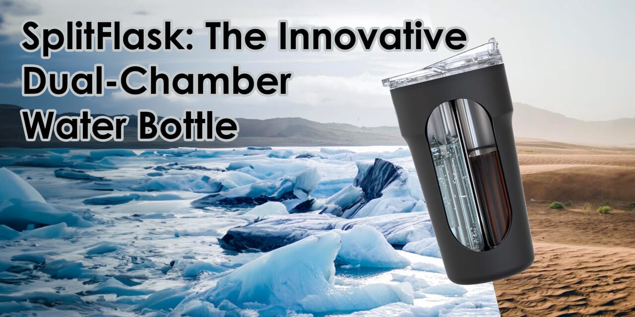 SplitFlask: The Innovative Dual-Chamber Water Bottle – Splitflask: 2-In ...