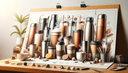 The main featured image for the blog article about versatile tumblers. The image should depict a range of tumblers in different materials like steel