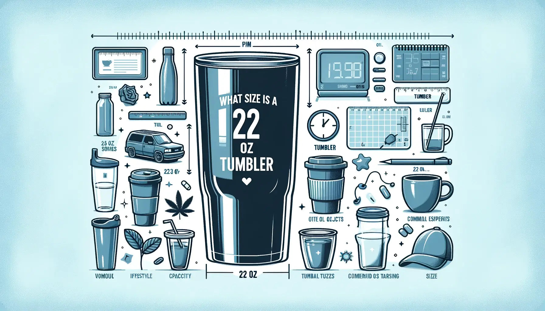 What Size is a 22 oz Tumbler? A Detailed Look into Tumbler Dimensions