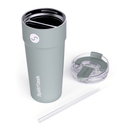 30oz DUAL CHAMBER TRAVEL MUGS FOR COFFEE & WATER