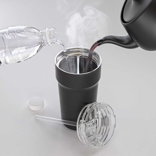 Splitflask® - Dual-chamber Vacuum Insulated Tumbler & Water Bottle Mug